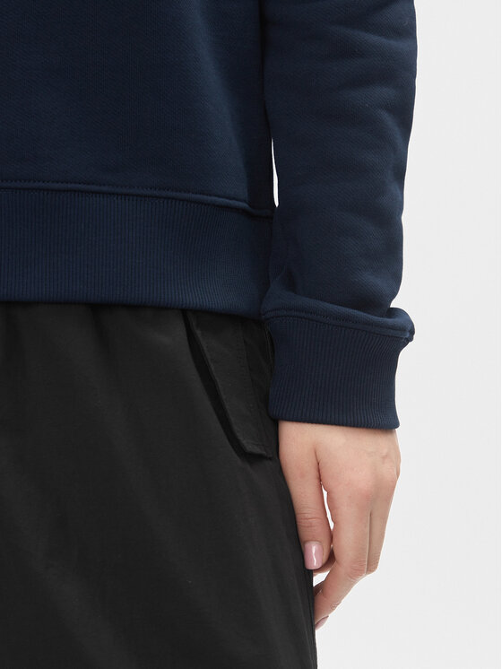 Tommy Jeans Tommy Jeans Суитшърт Badge DW0DW17325 Тъмносин Boxy Fit