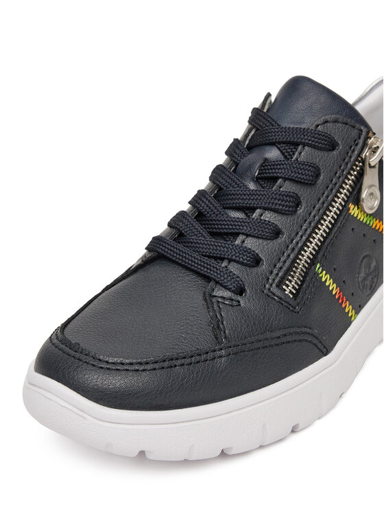 Rieker Rieker Sneakersy N1313-14 Tmavomodrá