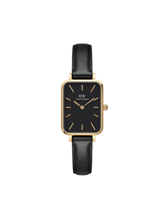 Daniel Wellington Hodinky Quadro Pressed DW00100560 Čierna