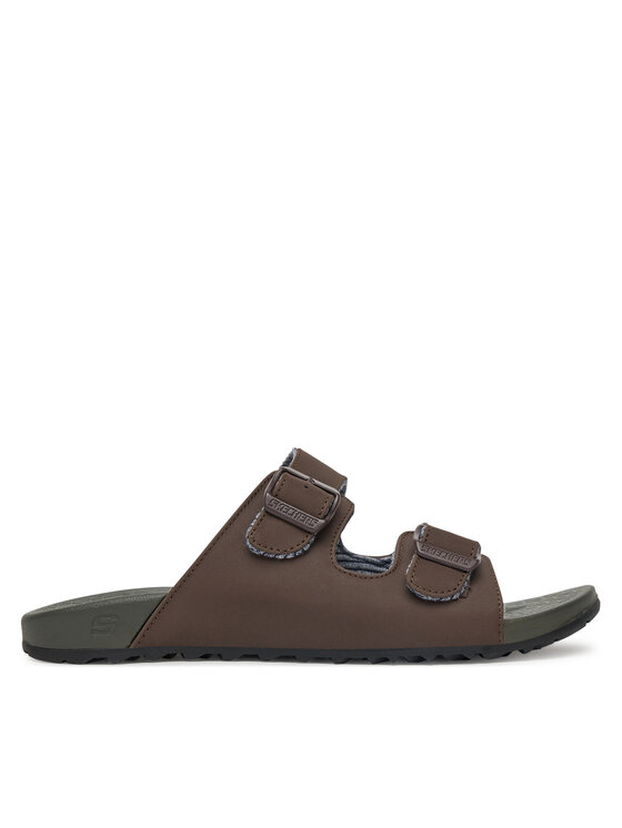 Skechers Šľapky Pelem-Rolento 66042/CHOC Hnedá