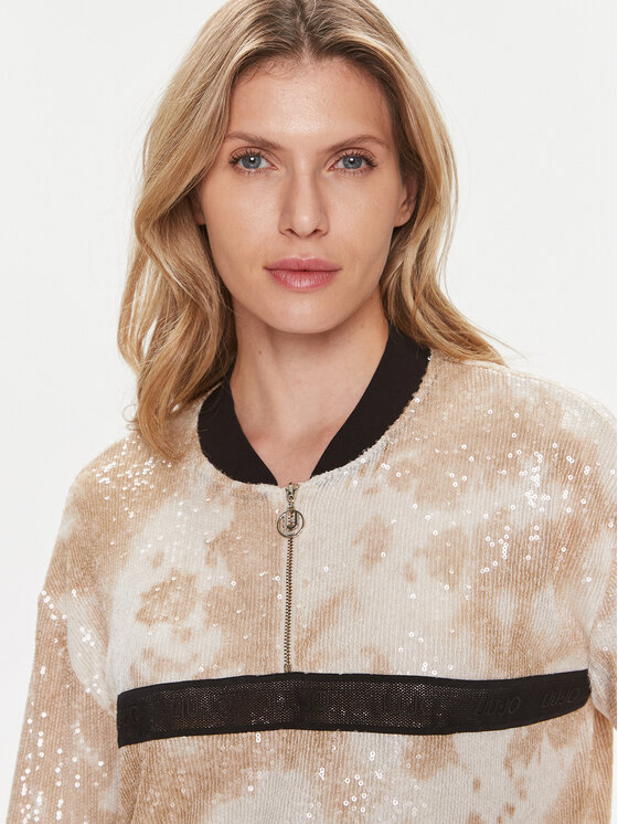 Liu Jo Liu Jo Суитшърт TA4018 J4623 Бежов Regular Fit