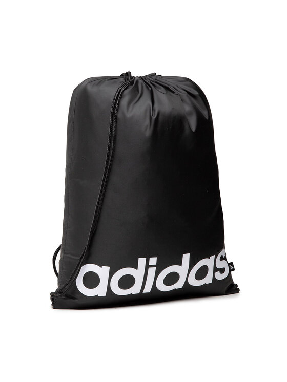 Rucsac tip sac adidas Linear Gymsack GN1923 Black/White
