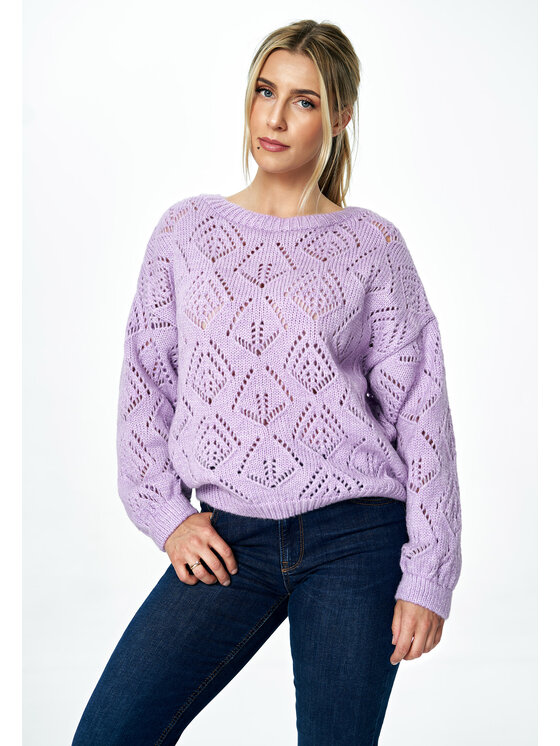 FIGL FIGLFIGL Maglione M887 Viola Oversize