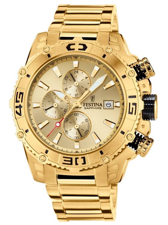 Festina Festina Zegarek F20492/1 Złoty