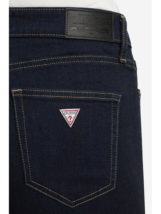 Guess Jeans Guess Jeans Jeansy W5YA92 D7041 Granatowy Skinny Fit