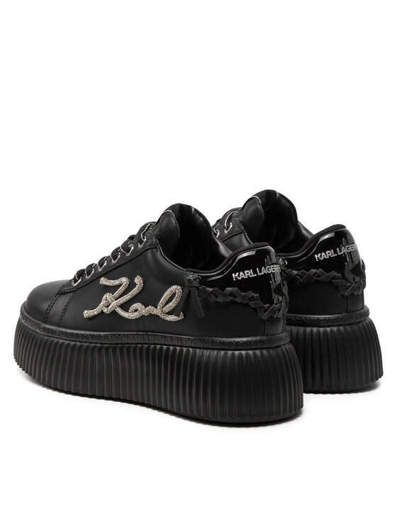 KARL LAGERFELD KARL LAGERFELD Сникърси KL42372G Черен