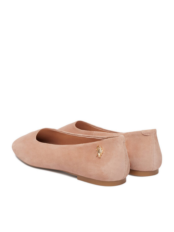 U.S. Polo Assn. U.S. Polo Assn. Baleriny EO-AYOLY001W/6S1 Różowy