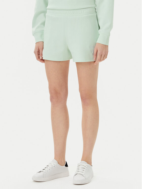 Guess Guess Sporta šorti V5GD19 KC3D2 Zaļš Relaxed Fit