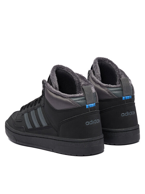 adidas adidas Sneakersy Rapid Court Mid Winterized JR2804 Černá