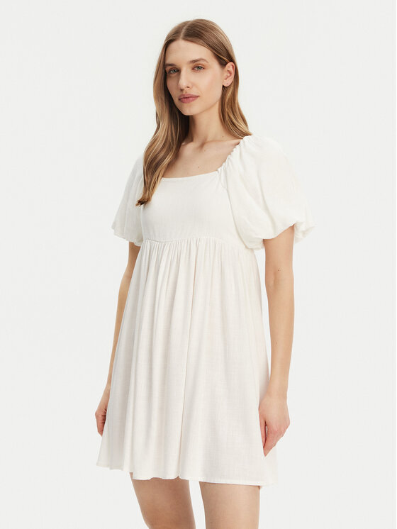 Noisy May Noisy May Sommerkleid Leilani 27033018 Weiß Regular Fit