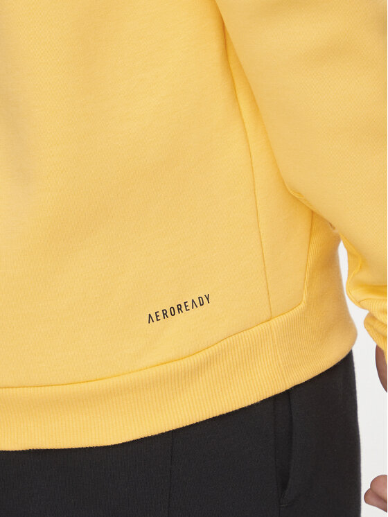 adidas adidas Bluza Z.N.E. Premium IR5237 Żółty Loose Fit