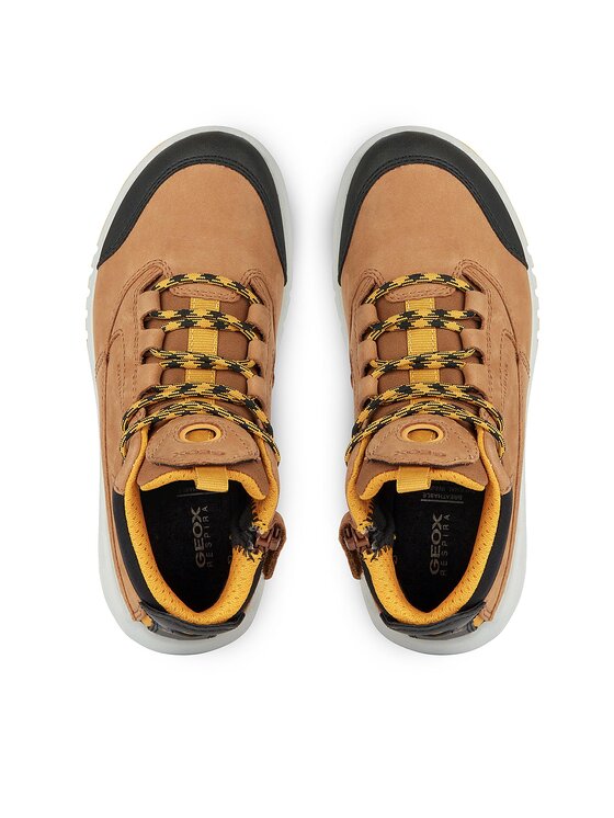 Geox Geox Gležnjarji J Aeranter Boy Abx J04CYA 0CL11 C6F2G S Rjava
