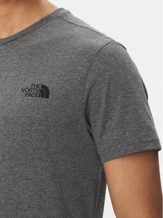The North Face The North Face Тишърт Simple Dome Tee NF0A2TX5 Сив Regular Fit