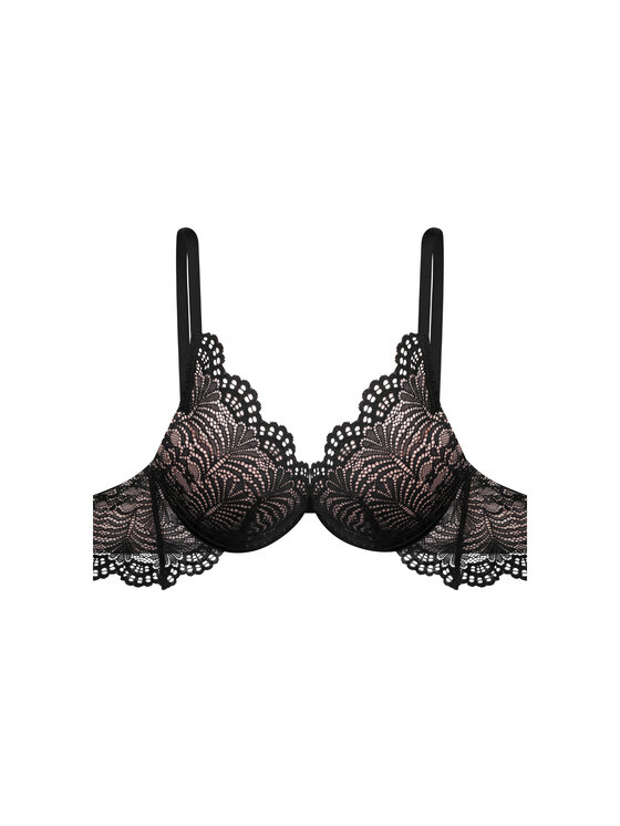 Esotiq Esotiq Biustonosz push-up 40537 Czarny