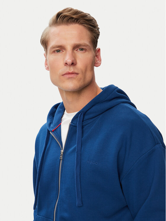HUGO HUGO Hanorac Dapozip 50548651 Albastru Relaxed Fit