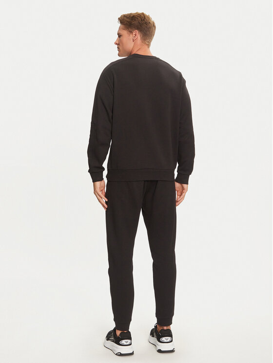 EA7 Emporio Armani EA7 Emporio Armani Trenerka 6DPV64 PJVTZ 1200 Crna Regular Fit