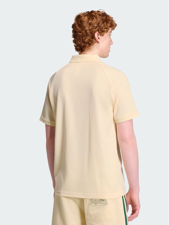 adidas adidas Polo 164786 Żółty Regular Fit
