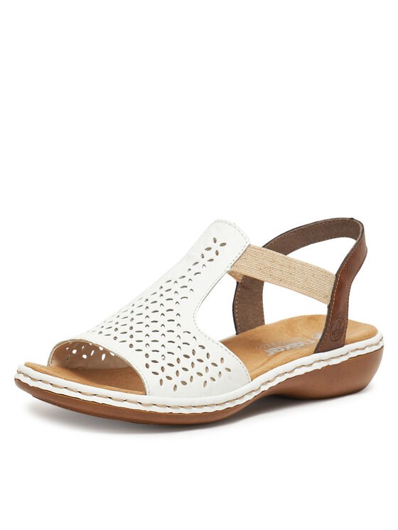 Rieker Rieker Sandalen 65917-80 Weiß