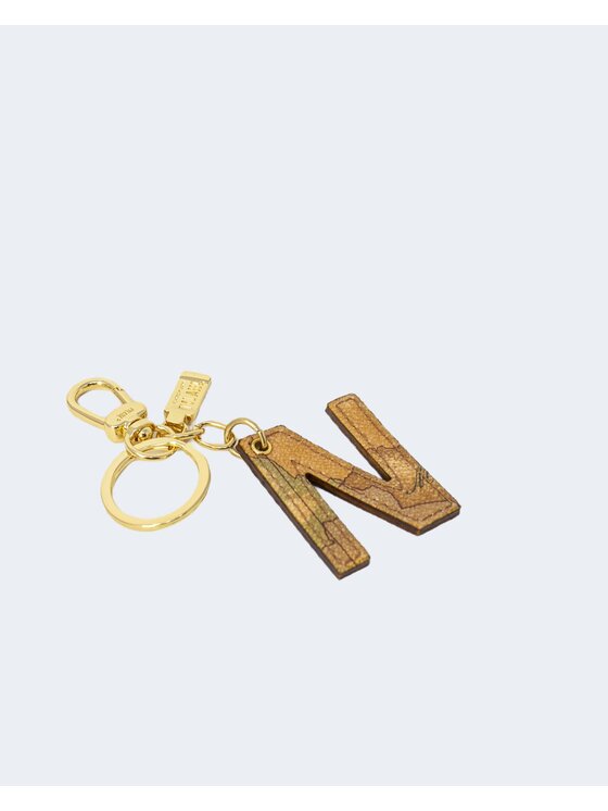 Alviero Martini Prima Classe Alviero Martini Prima Classe Portachiavi LETTERA N Beige