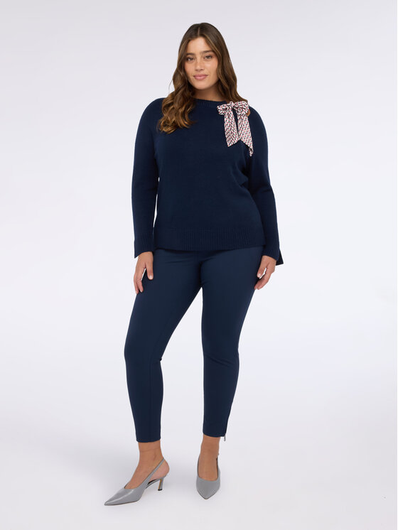 Fiorella Rubino Fiorella Rubino Maglione M834L008240N034 Blu Regular Fit