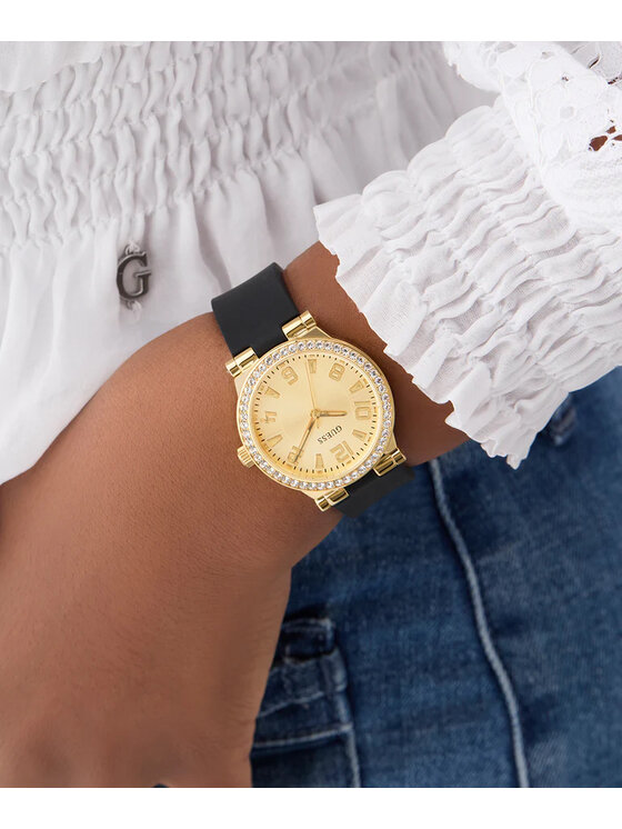 Guess Guess Hodinky GW0844L1 Černá