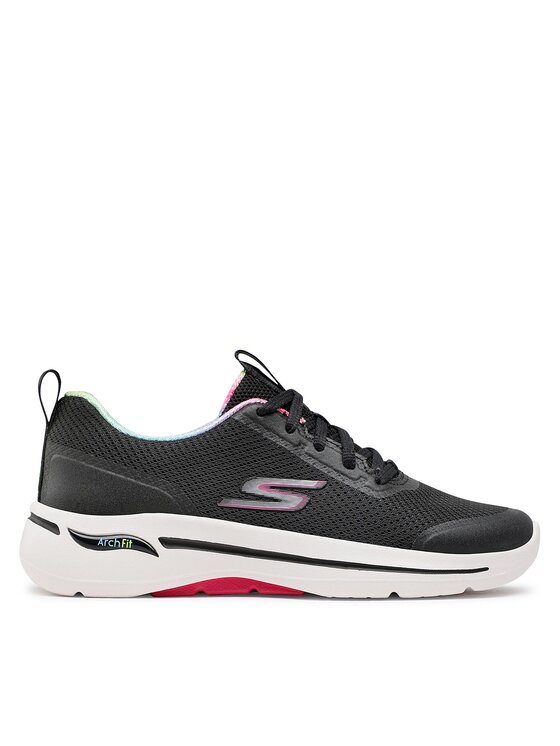 Skechers Skechers Laisvalaikio batai Go Walk Arch Fit 124868/BKHP Juoda
