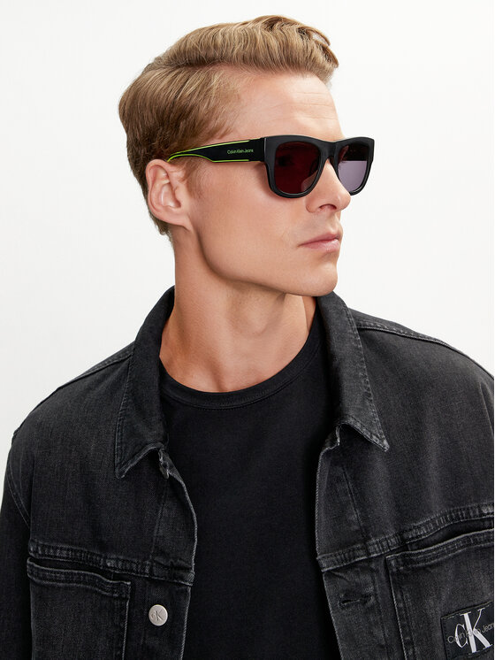 Calvin Klein Jeans Calvin Klein Jeans Okulary przeciwsłoneczne CKJ22637S Czarny