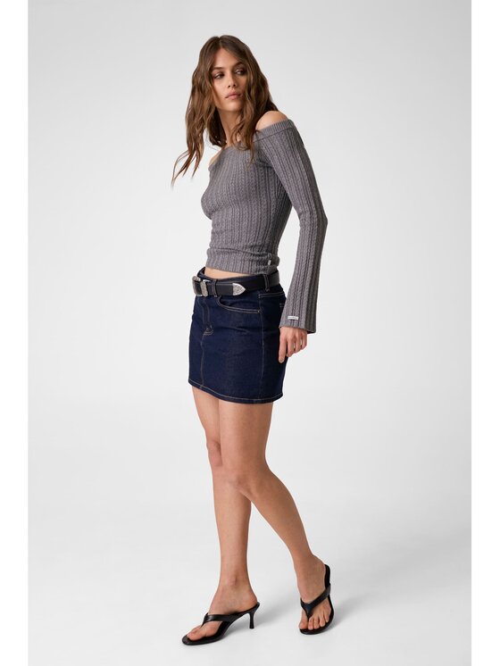 Guess Guess Top 183278 Šedá Classic Fit