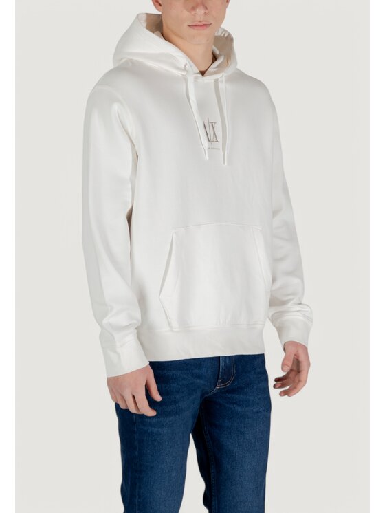 Armani Exchange Armani Exchange Felpa 28462 Bianco Casual Fit