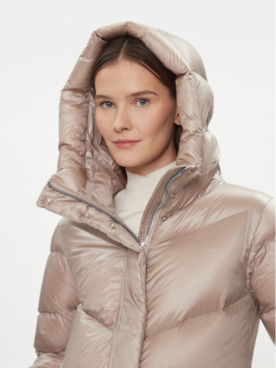 Woolrich Woolrich Kurtka puchowa Aliquippa CFWWOU0926FRUT3085 Beżowy Regular Fit