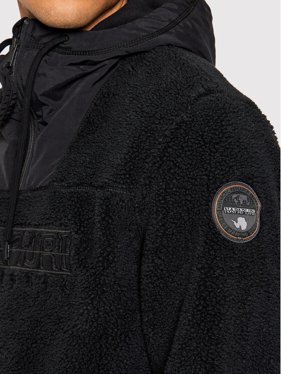 Napapijri Napapijri Fleece Teide 4 NP0A4FKX Μαύρο Regular Fit
