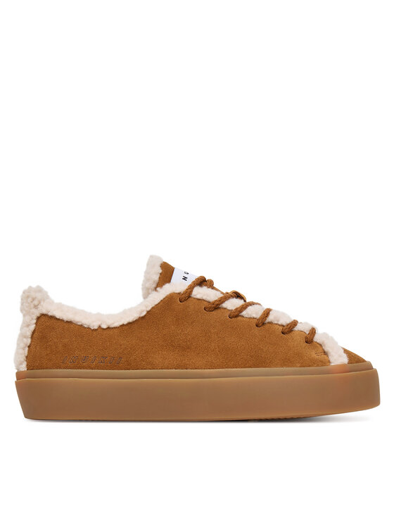 Inuikii Inuikii Superge Shearling Low 1001.001.0242 Rjava