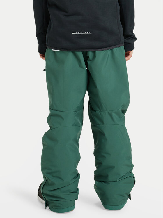 Quiksilver Quiksilver Snowboardové nohavice Utility EQBTP03057 Zelená Regular Fit