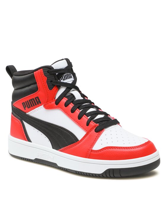 Puma Puma Sneakersy Rebound V6 Mid Jr 393831 03 Czerwony