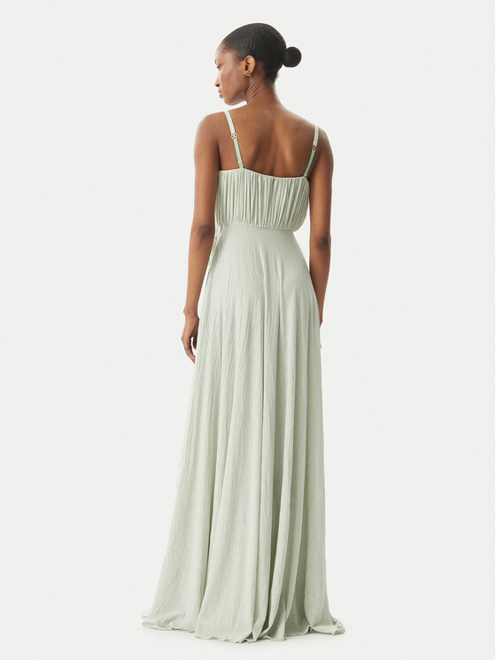 Elisabetta Franchi Elisabetta Franchi Abito da sera AB-R22-52E2 Verde Regular Fit