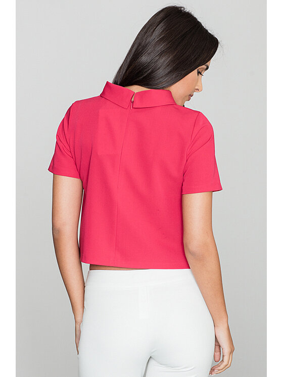 FIGL FIGL Halenka M542 Červená Regular Fit