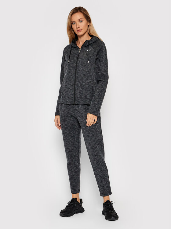 Puma Puma Bluza Evostripe 585945 Szary Regular Fit