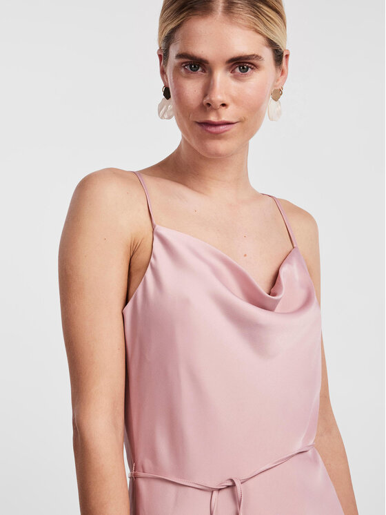 YAS YAS Šaty 26028891 Fialová Standard Fit