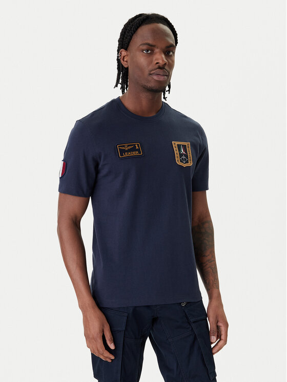 Aeronautica Militare Aeronautica Militare Футболка 261TS2544UJ00592 Cиній Regular Fit