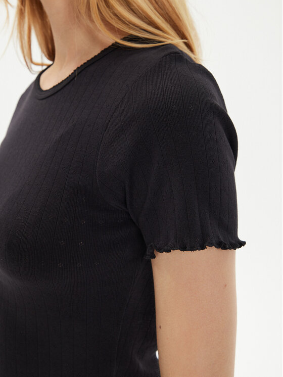 Brave Soul Brave Soul Marškinėliai LTS-568ADRI1 Juoda Straight Fit