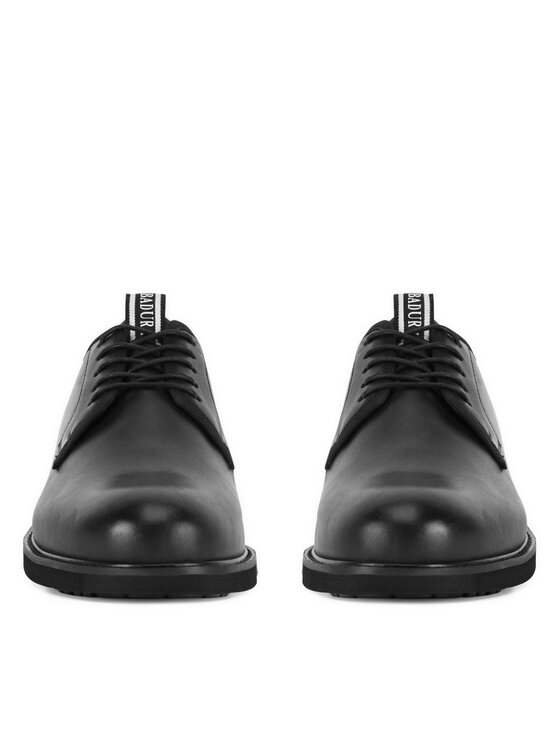 Badura Badura Halbschuhe COMMANDO-26 MI08 Schwarz