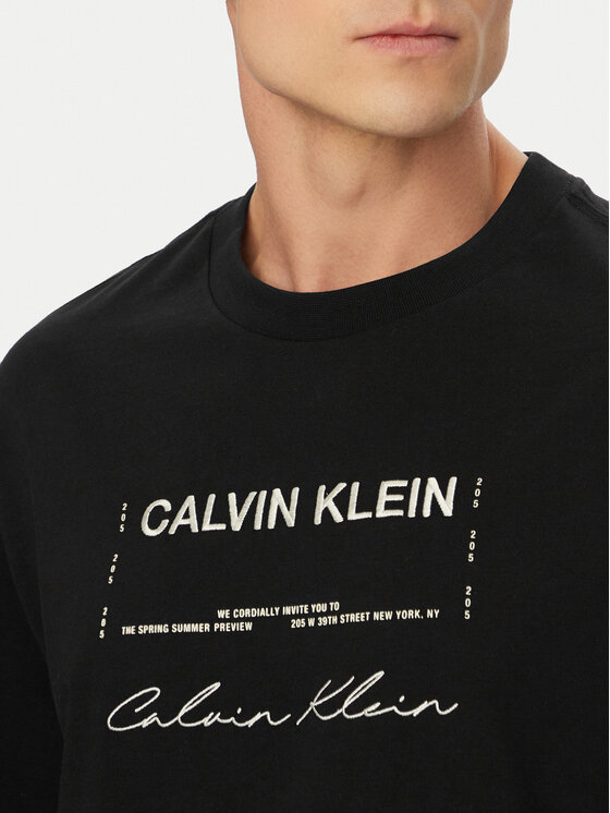 Calvin Klein Jeans Calvin Klein Jeans T-Shirt LV04RE827G Czarny Regular Fit