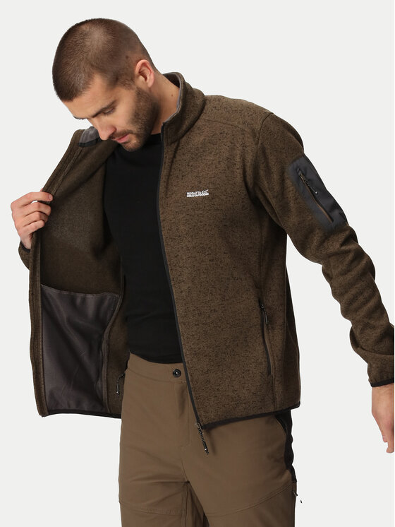 Regatta Regatta Felpa di pile Newhill RMA554 Marrone Regular Fit
