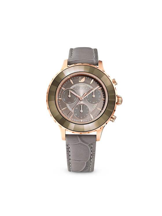 Swarovski Zegarek Octea Lux Chrono Ls 5452495 Beżowy | Modivo.pl