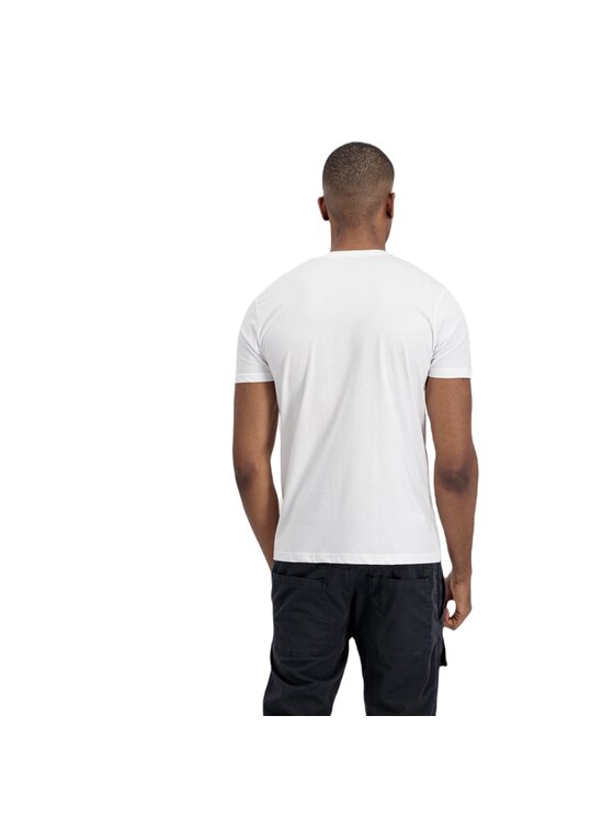 Alpha Industries Alpha Industries Komplet 2 t-shirtów AI.118534-09-XXL Biały Basic Fit