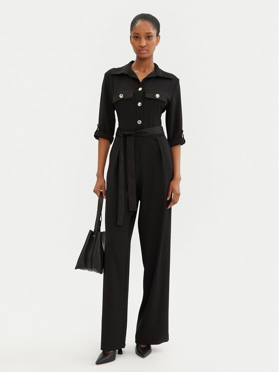 Rinascimento Rinascimento Jumpsuit CFC0122472003 Nero Regular Fit