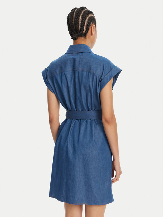 Liu Jo Liu Jo Džínové šaty WA5509 D4695 Modrá Regular Fit