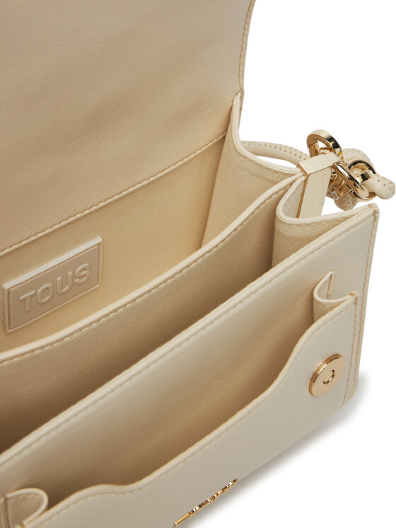 TOUS TOUS Τσάντα Audree Eyelets 2002202901 Μπεζ