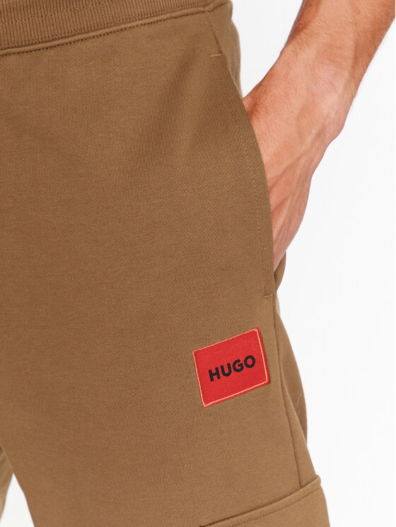 HUGO Hugo Dressipüksid Dwellrom 50479164 Pruun Relaxed Fit