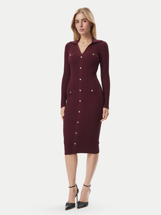 Marciano Guess Marciano Guess Rochie tricotată G6BK33 Z1636 Violet Slim Fit